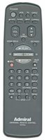 Sharp G0105AJ Admiral VCR Remote Control