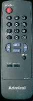 Sharp G1347SA Admiral TV Remote Control