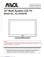 Avol ALT32130MOM TV Operating Manual
