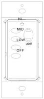 Generic FAN55T Ceiling Fan Remote Control