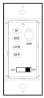 Generic FAN59T Ceiling Fan Remote Control