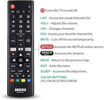 Generic AKB75095307 For LG TV Remote Control