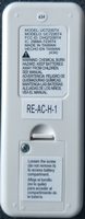 Anderic Generics RE-AC-H-1 UC7235T4 for Modern Fan Company Ceiling Fan Remote Control