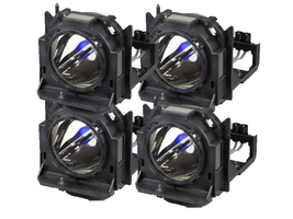 Anderic Generics ET-LAD12KF for PANASONIC (4PCS) Projector Lamp Assembly