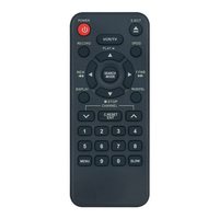 Anderic Generics NA362UD for SYLVANIA/FUNAI/EMERSON VCR Remote Control