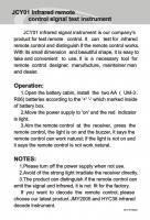 Anderic Generics RRJCY01 IR Infra Red Signal Repair and Testing Solution