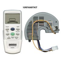 ANDERIC FAN10R/FAN9T Replacement Ceiling Fan Kit for Hampton Bay Ceiling Fan Ceiling Fan Remote Control Kit