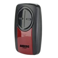 Anderic 375UT Universal 2-Button for LiftMaster Chamberlain Genie Craftsman Linear Wayne Dalton Garage Door Opener Remote Control