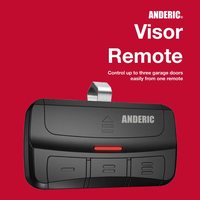 Anderic 375UT Universal 3-Button for LiftMaster Chamberlain Genie Craftsman Linear Wayne Dalton Garage Door Opener Remote Control