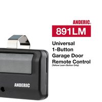 Anderic 891LM 950ESTD for Yellow Button Liftmaster Chamberlain Sears Craftsman Garage Door Opener Remote Control