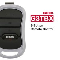 Anderic G3TBX for Genie Intellicode G3T-BX G3T-R G3T-A Garage Door Opener Remote Control