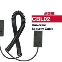 Anderic Universal Remote Control Security Cable