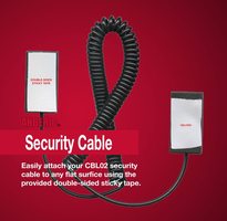 Anderic Universal Remote Control Security Cable