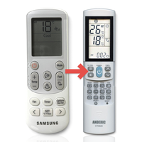 Anderic DB96-24901B / ARH5203 for Samsung Mini Split Air Conditioner Remote Control | Thermostatic with LCD screen - DB9624901B