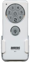 Anderic DC1 Reversible with 6 Speeds for Hampton Bay/Monte Carlo Ceiling Fan Remote Control