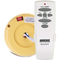 Anderic FAN2R/RR7078TR for Hampton Bay / HUNTER Ceiling Fan Remote Control Kits
