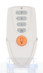View Anderic FAN51TW Replacement Ceiling Fan Remote Control for Hampton Bay and others - FAN-51T - White 360° photo gallery