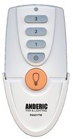 Anderic FAN51T White for Hampton Bay Ceiling Fan Remote Control