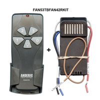 Anderic FAN53TB Universal 3 Speed with Receiver 315MHz Ceiling Fan Remote Control Kit