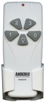 ANDERIC CHQ7030T FAN53T White for Harbor Breeze Ceiling Fan Remote Control