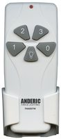 Anderic CHQ7030T FAN53T White for Harbor Breeze Ceiling Fan Remote Control