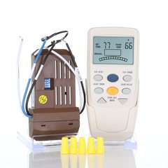 View Anderic RR7096T Thermostatic Universal 3 Speed with Receiver Ceiling Fan Remote Control Kit 360° photo gallery