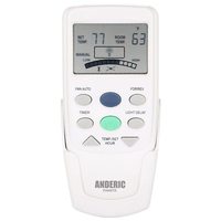 Anderic FAN9T/REV Thermostatic without Dimming for Hampton Bay Ceiling Fan Remote Controls