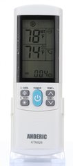 View Anderic KTN828 (White) Universal Air Conditioner Remote Control for Mini Split, HVAC, Window, and Portable AC 360° photo gallery