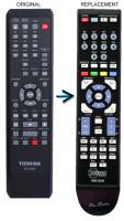Anderic RMC10339 for Toshiba SER0265 DVDR Remote Control