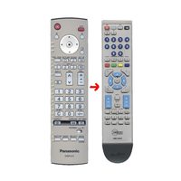 Anderic EUR7636070R for Panasonic Monitor Remote Control
