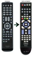 Anderic RMC10674 for Toshiba TV/DVD Remote Control