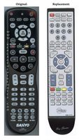 Anderic GXDB FOR SANYO TV Remote Control