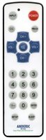 ANDERIC RR1002 Hygienic Waterproof Easy Wipe 1-Device Universal Remote Controls ANDERIC RR1002 Hygienic Waterproof Easy Wipe 1-Device Universal Remote Controls