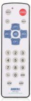 Anderic RR1002 Hospitality Hygienic Waterproof Easy Wipe 4-Device Universal Remote Control