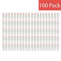 Anderic RR1004 Simple Big Button TV-100 Pack 1-Device Universal Remote Controls