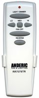 Anderic RR7078TR Reverse Ceiling Fan Remote Control