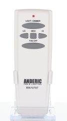 View Anderic RR7079T Replacement Ceiling Fan Remote Control for Hampton Bay and others - UC7078T / FAN-HD 360° photo gallery