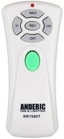 Anderic RR7080T Up/Down/Rev Ceiling Fan Remote Control