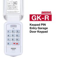 Anderic GK-R Keypad Compatible with Genie Intellicode Garage Door Opener Remote Control