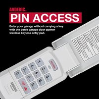 Anderic GUK-R Universal Keypad Compatible with LiftMaster Chamberlain Genie Craftsman and More Garage Door Opener Remote Control