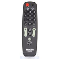 Anderic RRH100 Hospitality TV 1-Device Universal Remote Control