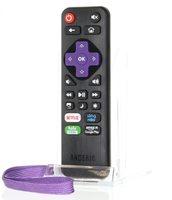 Anderic RRLC16.2 Roku TV Universal with Learning preprogrammed for Sharp Roku 1-Device Universal Remote Control