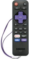 Anderic RR-LC-16 with GAME key for Sharp Roku Enhanced TV Remote Control