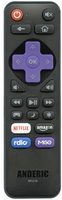 Anderic RR-LC-16 with GAME key for Sharp Roku Enhanced TV Remote Control