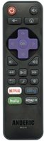 ANDERIC RRLC18 for Sharp/Hisense Roku TV Remote Control