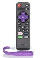 Anderic RRST01.2 for Roku Streaming Players and TVs with Netflix/Sling/Hulu/Amazon 1-Device Universal Remote Control