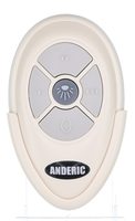 Anderic RRTX007 for A25-TX007 Harbor Breeze Ceiling Fan Remote Control