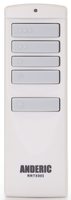 Anderic A25-TX00I / TR258A / KUJCE10512 For Harbor Breeze Ceiling Fan Remote Control