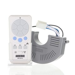 View Anderic RRTX012/FD40-H02R Replacement Ceiling Fan Remote Control Kit 360° photo gallery