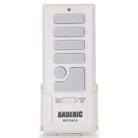 Anderic RRTX015-Wall Mount Included Ceiling Fan Remote Controls